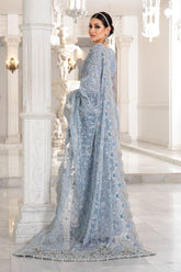 maria b net wedding saree